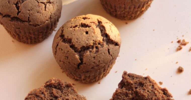 Easy Gluten Free Chocolate Peanut Butter Muffins