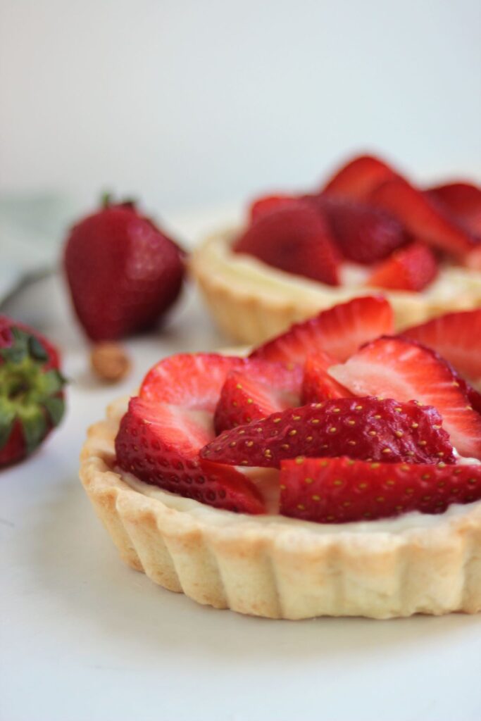 Strawberry tart.
